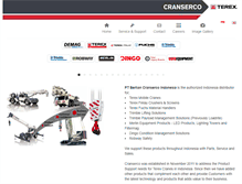 Tablet Screenshot of cranserco.com